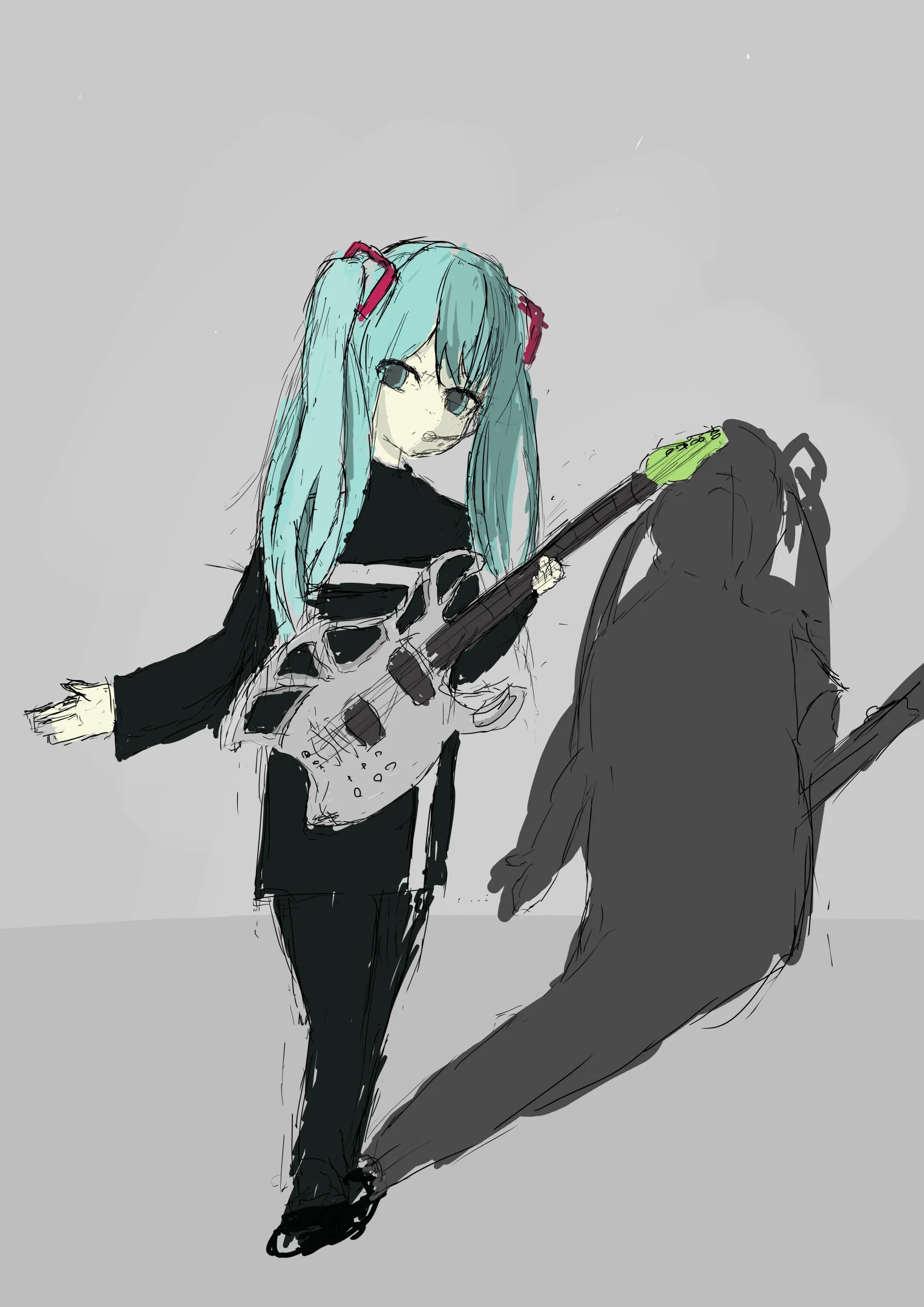 timelineのミク