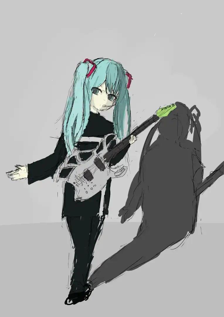 timelineのミク